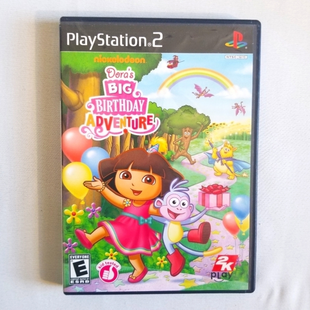 Nickelodeon Dora's Big Birthday Adventure Playstation 2 Video Game Rated E